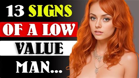 13 Signs Of A Low Value Man Psychological Facts About Human Behaviour