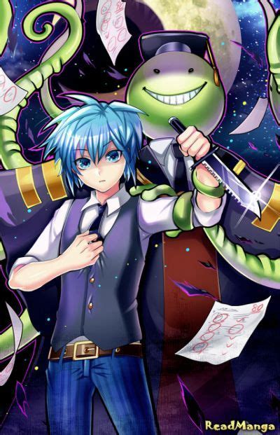 Nagisa And Koro Sensei Assassination Classroom Koro Sensei Classroom Pictures