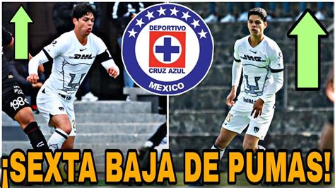 ¡baja De Pumas🔥 Amaury GarcÍa Se Va De Pumas LlegarÍa A Pumas Refuerzos Pumas 2024 Youtube