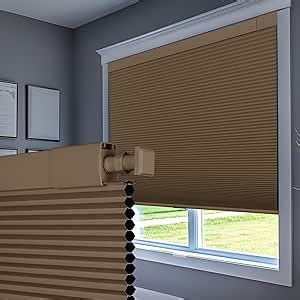 Amazon Boolegon No Drill Blinds For Windows Blackout Cellular