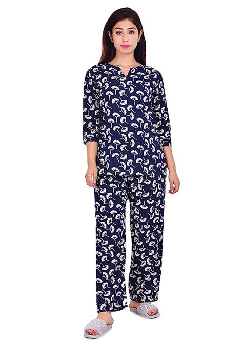 Expressionss Womens Cotton Night Suit Womens Night Wear Cotton