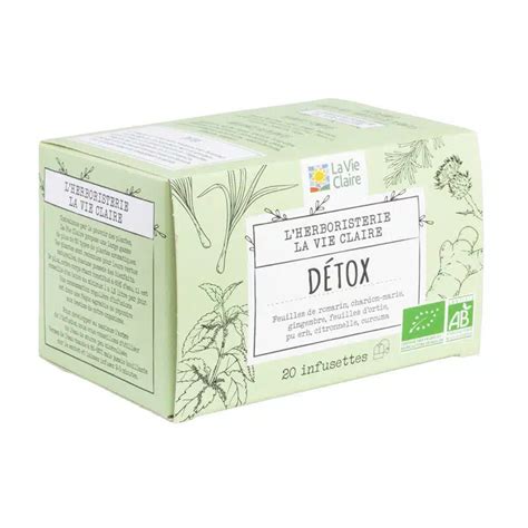 Infusion D Tox Infusettes Bio La Vie Claire