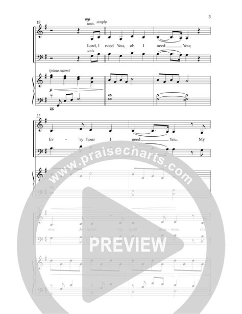 Lord I Need You Choral Anthem Satb Sheet Music Pdf Lifeway Choral Arr Phillip Keveren