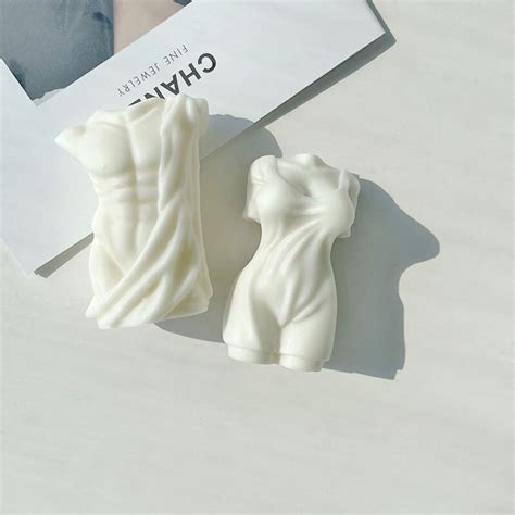 Sexy Swimsuit Body Mold Bath Towel Male Body Mold Bikini Mold Woman Man Candle Mold Handmade