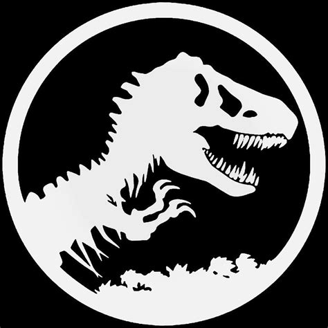 Jurassic Park T Rex Dinosaur Vinyl Decal Sticker