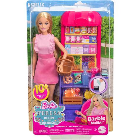 Barbie – Barbie And Teresa Recipe For Friendship Malibu At The Market