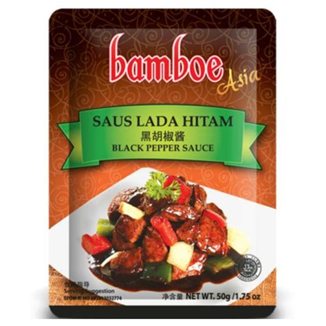 Jual Bamboe Asia Saus Lada Hitam Black Pepper Sauce Bumbu Instant