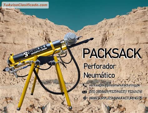 Equipo Perforador Neum Tico Packsack Sm D Empresas E Industria