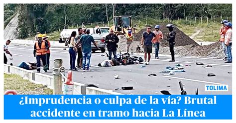 Vuelve Y Juega Nuevo Brutal Accidente En El Tolima Deja Gravemente