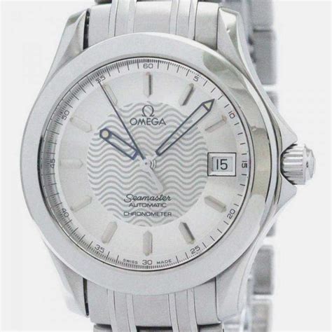 Omega Silver Stainless Steel Seamaster 2501 31 Automatic Men S