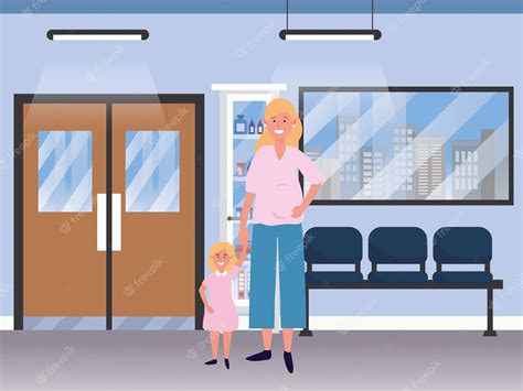 Premium Vector | Family baby care cartoon