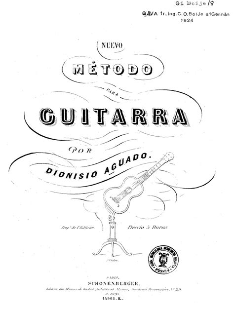 Pdf Aguado Dionisio Nuevo Metodo Para Guitarra Pdf Dokumen Tips