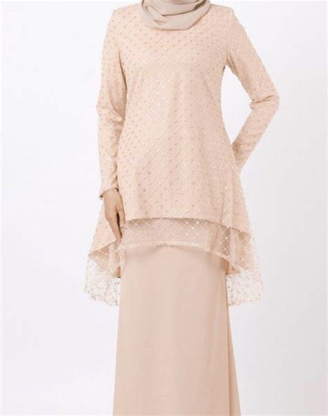 J LABELLA ALISYA KURUNG NUDE Women S Fashion Muslimah Fashion