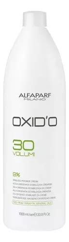 Peróxido de hidrógeno Oxid o 30 volúmenes alfaparf 1 L tono sin