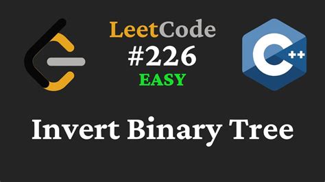 Invert Binary Tree LeetCode 226 C YouTube