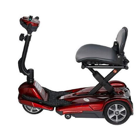 Ev Rider Transport Easy Move Folding Mobility Scooter Red Electric