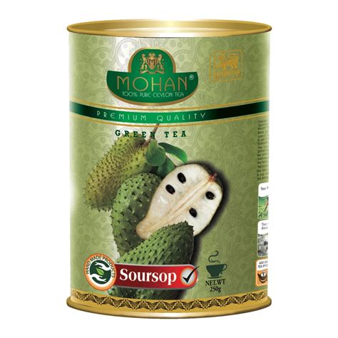 Зелёный чай с саусепом в банке (Soursop, Mohan) 250 грамм купить в ...