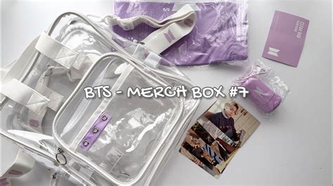 UNBOXING BTS ARMY MERCH BOX 7 ASMR YouTube