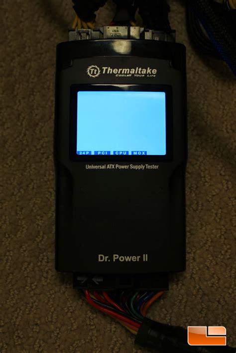 Thermaltake Dr Power Ii Atx Power Supply Tester Review Legit Reviewsthermaltake Dr Power Ii