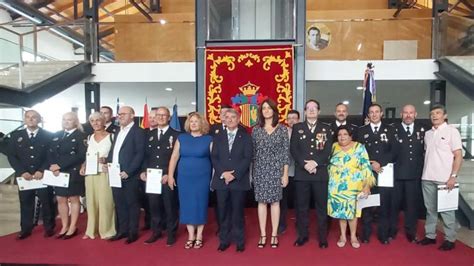 La Policía Local de Orihuela entrega las medallas al mérito policial el