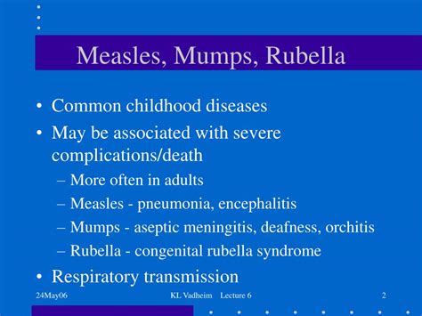 PPT - Measles, Mumps, Rubella, Varicella PowerPoint Presentation, free ...