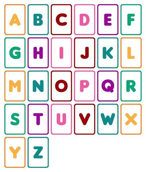 alphabet letters  print artofit