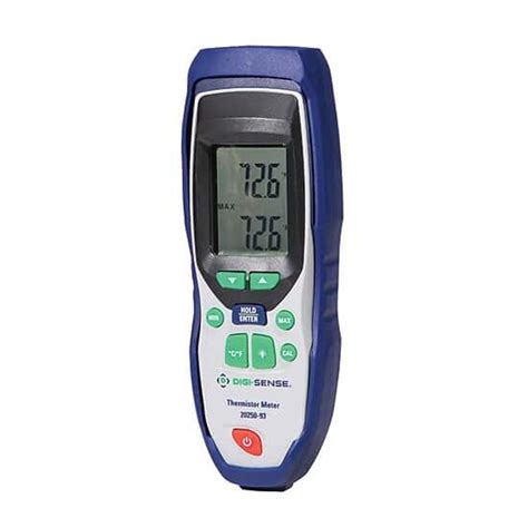 Digi Sense Thermistor Thermometer Nist Traceable Calibration From Cole