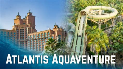 Water Slides At Atlantis Aquaventure Dubai Atlantis The Palm Youtube