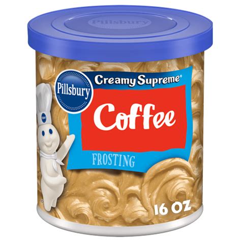 Pillsbury Creamy Supreme Coffee Flavored Frosting Oz Tub Walmart