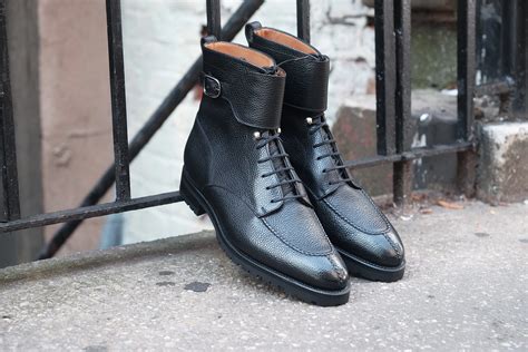 Colville Black Scotch Grain The Sartorial Shop