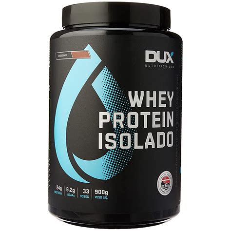 Whey Protein Isolado 900g Dux Nutrition Chocolate Whey Store