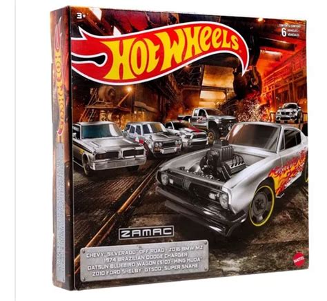 Kit Carros Hot Wheels Zamac Themed Pack Hdh