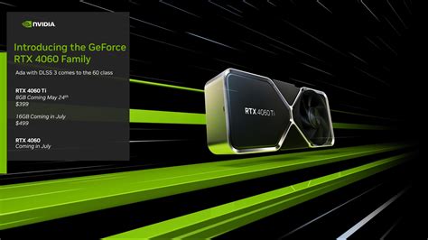 Nvidia introduces $399 RTX 4060 Ti and $299 4060 without introducing a ...