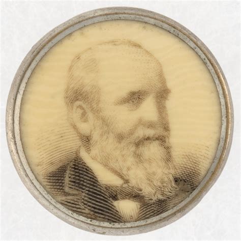 Hakes John Bidwell Cello Portrait 1892 Prohibition Party Stud Back