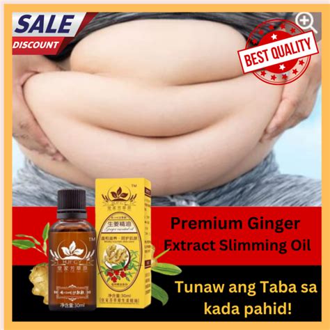 Shoppemla Ginger Extract Slimming Essential Oil Effective Miracle