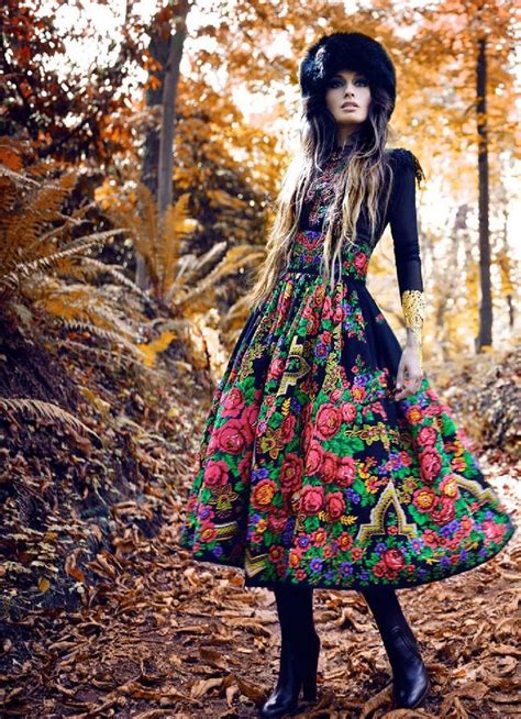 Lookbook Zaitegui Aw Folk Fashion Russian Fashion Boho Fashion