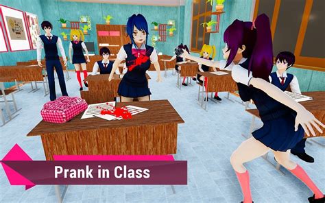 Android 용 Anime School Girl Life Games 다운로드