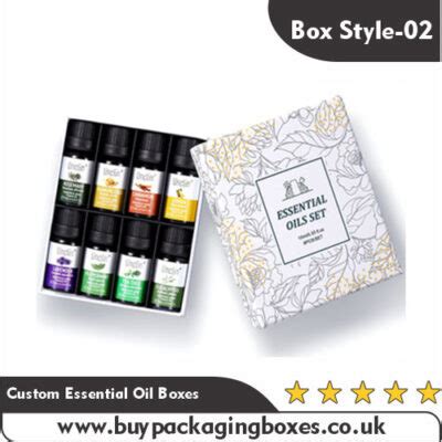 Custom Essential Oil Packaging Boxes Bulk Stylish Designs