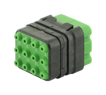 8MQ2M1220AA Souriau Sunbank Eaton RECTANGULAR MODULE PLUG 12POS