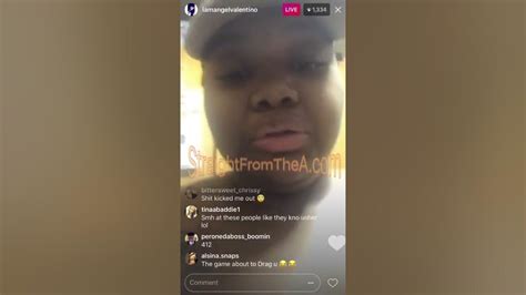 Ushers Accuser Quantasia Sharpton Aka Angel Valentino On Ig Live 8