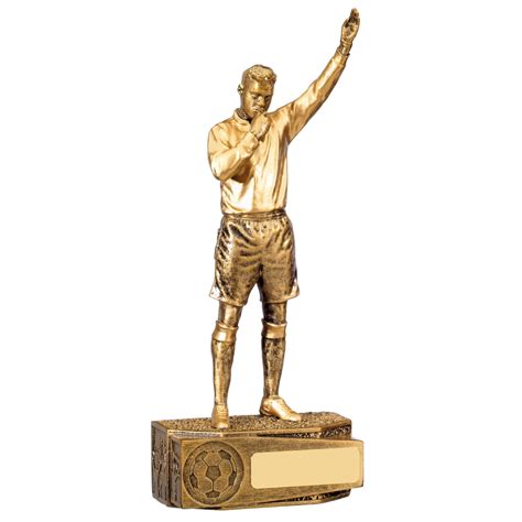 Football Male Referee Trophy Prime Trophies