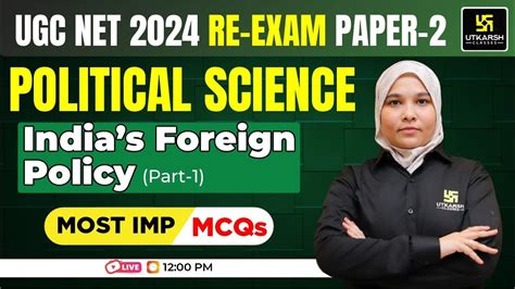 Ugc Net June Re Examdec 2024 Paper 2 Political Science Indias