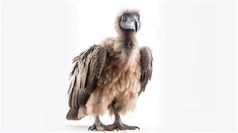 Premium Ai Image Photo Of A Cute Vulture Isolated On White Background