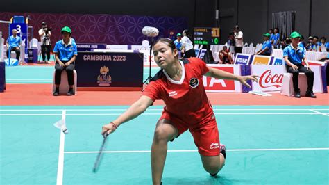 Sea Games Badminton Indonesia Loloskan Wakil Ke Partai Semi