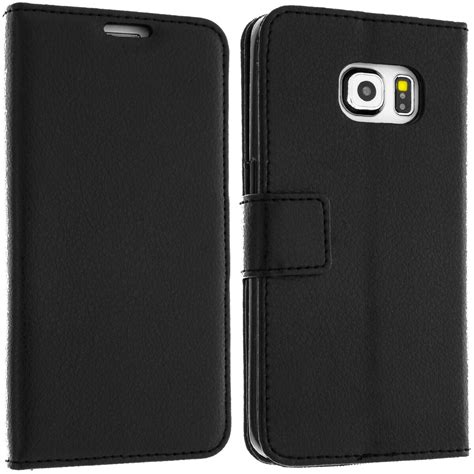 Avizar Housse Etui Folio Portefeuille Pour Samsung Galaxy S6 Edge