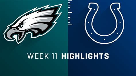 Philadelphia Eagles Vs Indianapolis Colts Highlights Week