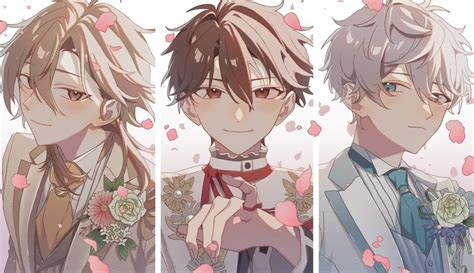 Morisawa Chiaki Sena Izumi And Hakaze Kaoru Ensemble Stars Drawn