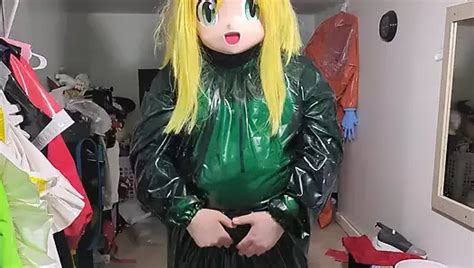 Kigurumi Cosplay Pvc Raincoat And Dress Breathplay Shemale Vibrator Porn Feat Gracidea XHamster