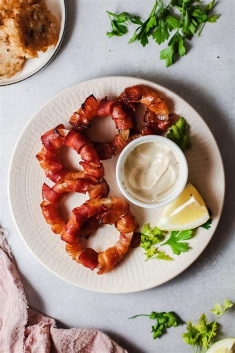 Bacon Wrapped Onion Rings