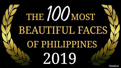 The 100 Most Beautiful Faces Of Philippines 2019 Youtube